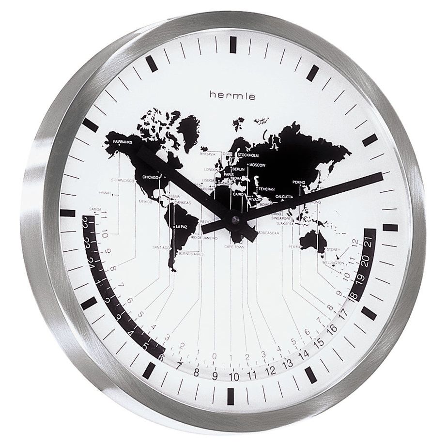 Hermle AIRPORT Wall Clock 30504002100