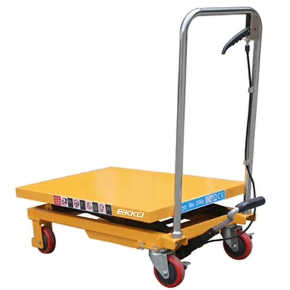 EKKO T15 Scissor Lift Table Cart 330 lb Capacity