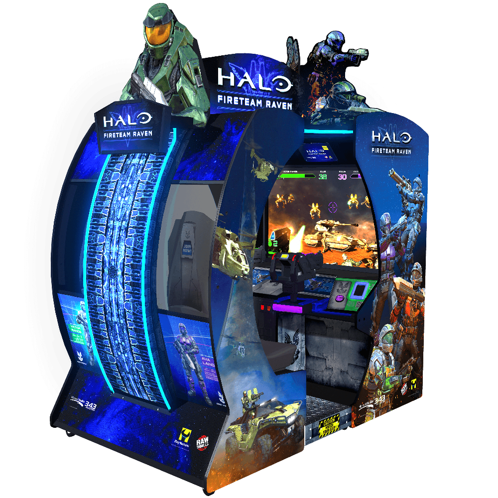 Raw Thrills Halo: Fireteam Raven Arcade Game