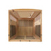 Golden Designs Dynamic Versailles 2 Person Far Infrared Sauna Top Interior View