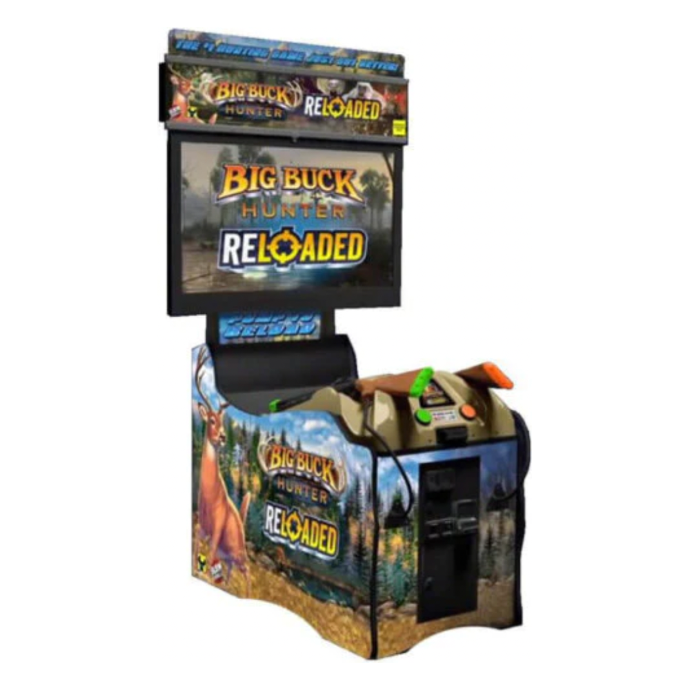 Raw Thrills Big Buck Hunter Reloaded Panorama Arcade Game