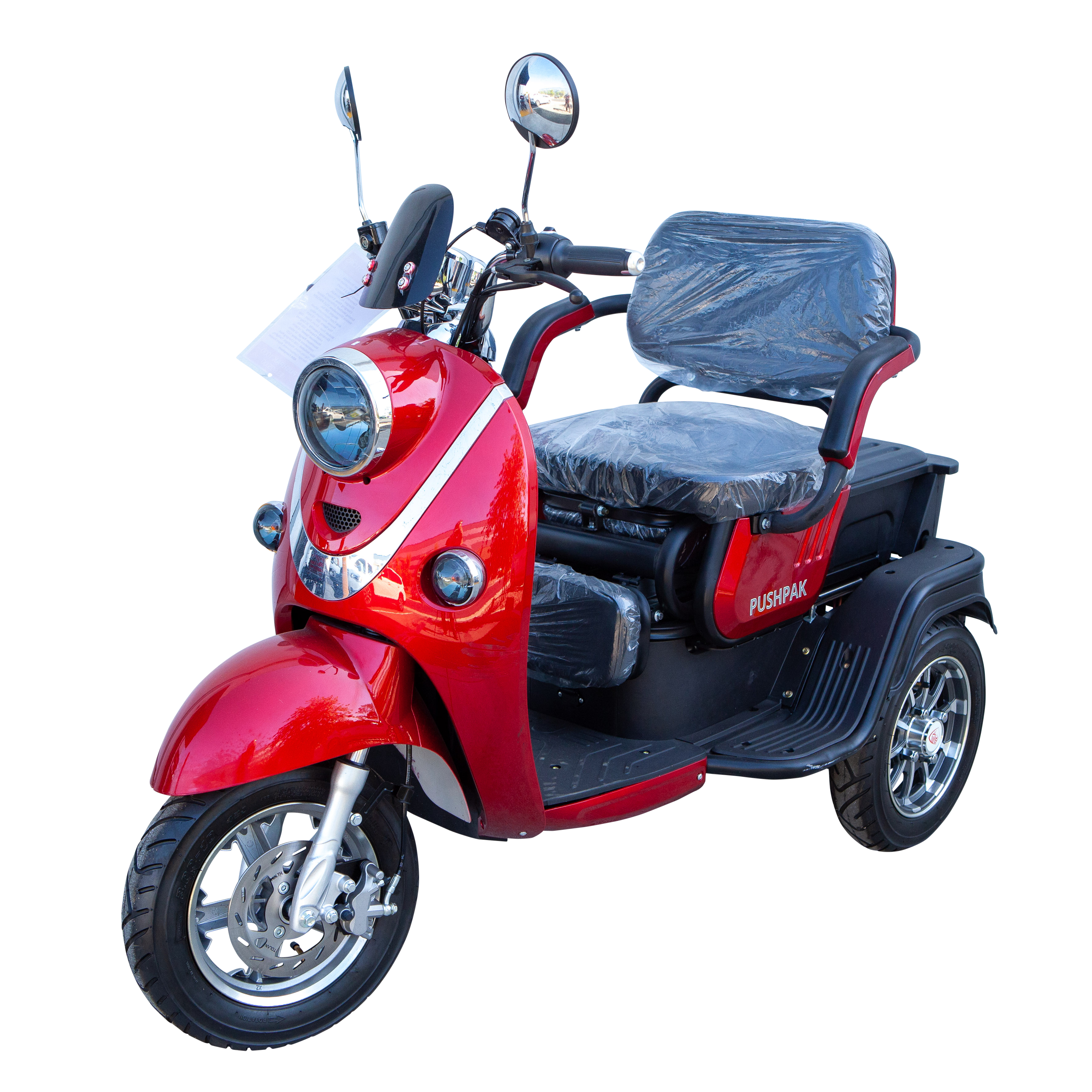 Pushpak 2-Person Electric Trike Recreational Scooter Pushpak 1000