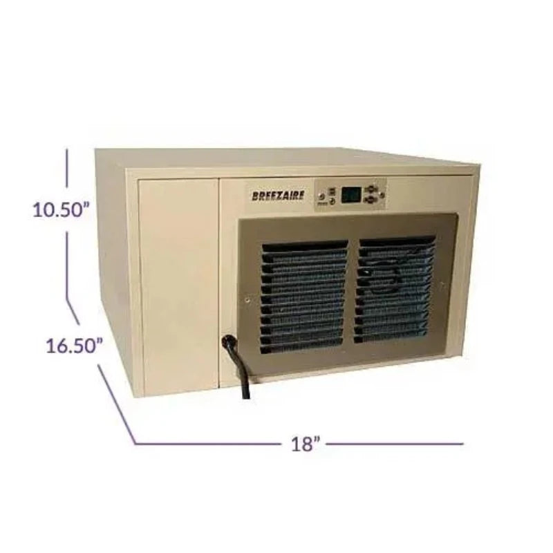 Breezaire WKCE 2200 Cooling Unit Dimensions