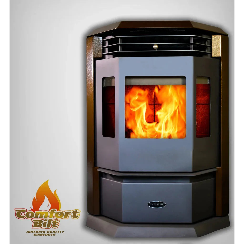 ComfortBilt HP22 2,800 sq. ft. EPA Certified Pellet Stove with Auto Ignition 55 lb Hopper Capacity New