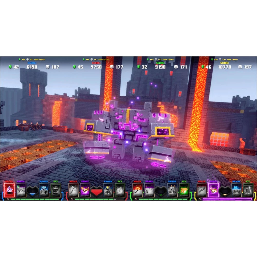 Raw Thrills Minecraft Dungeons Arcade Game