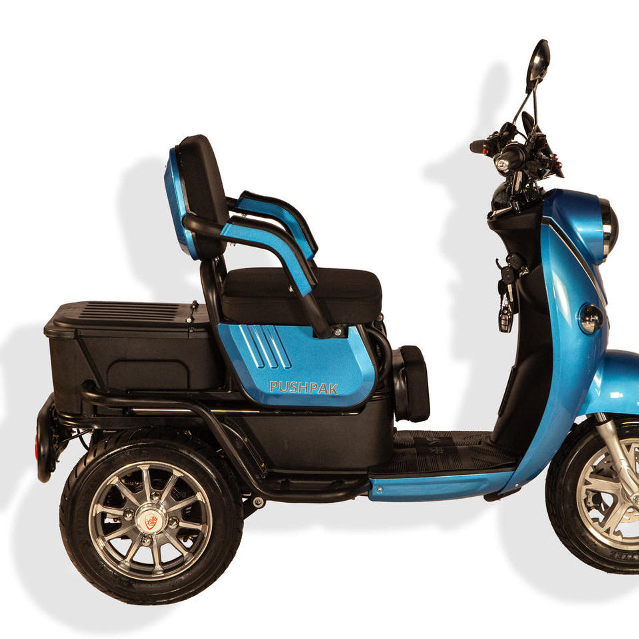 Pushpak 2-Person Electric Trike Recreational Scooter Pushpak 1000